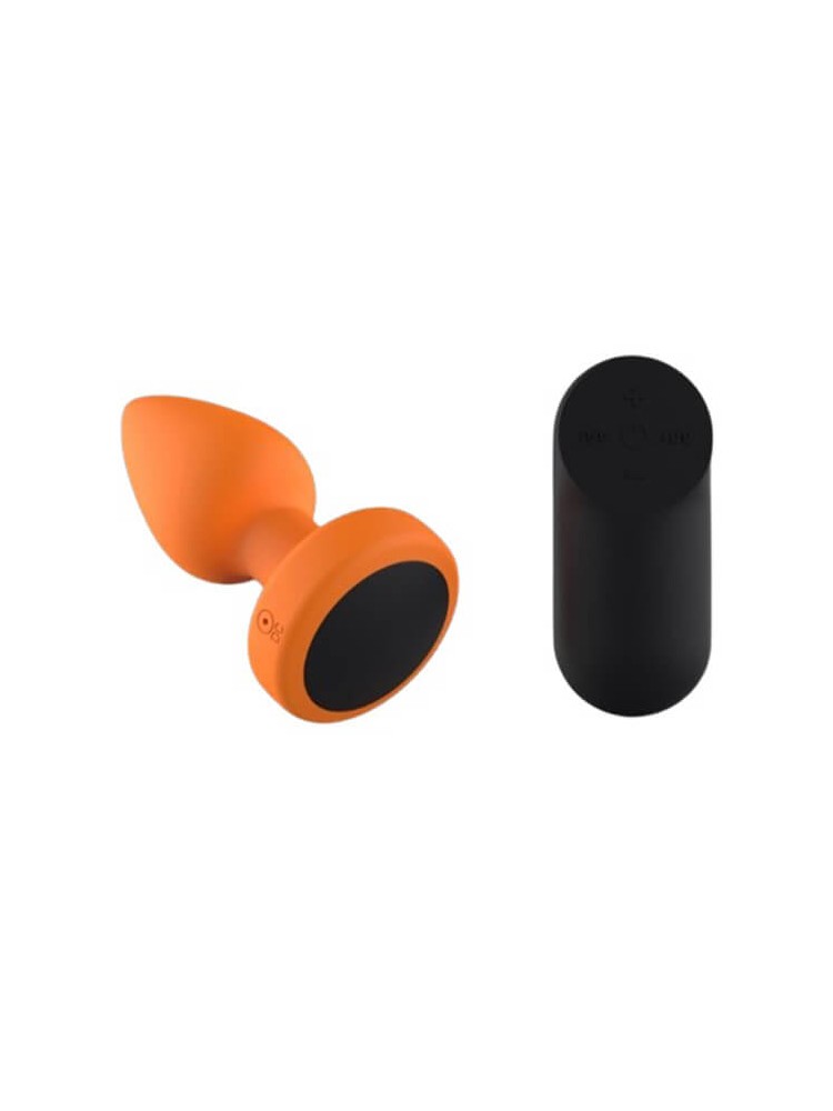 Orion Anal Plug, 7 Vibration Modes, 4 Speeds, Silicone, USB, Remote Control, Orange/Black, 9.4 cm, Guilty Toys, Cosmic Love - ns Orion Anal Plug, 7 Vibration Modes, 4 Speeds, Silicone, USB, Remote Control, Orange/Black, 9.4 cm, Guilty Toys, Cosmic Love - ns