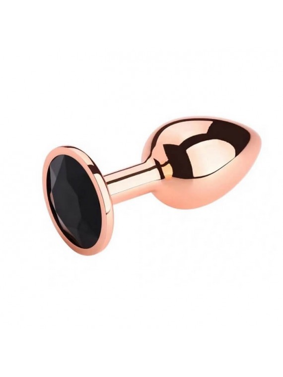Buttplug Small Rose Gold/Black - nss4038072