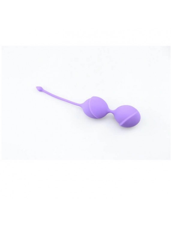 Silk Kegel Balls Silicone Purple - nss4090062