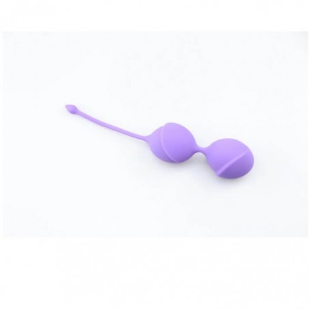 Silk Kegel Balls Silicone Purple - nss4090062