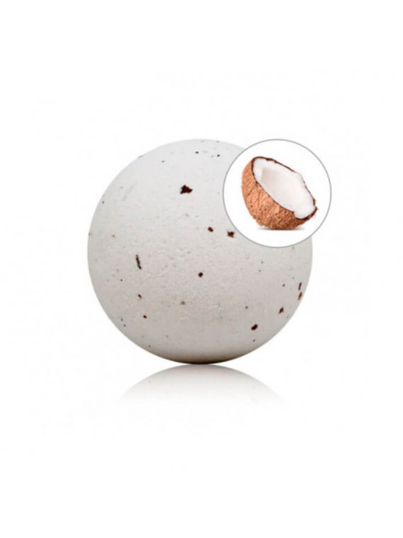Coconut Bath Bomb with Rose Petals - nss4050139