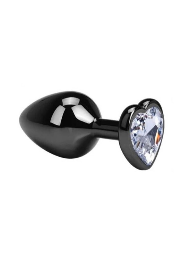 Dark Anal Plug Heart Medium Clear - nss4038068 Dark Anal Plug Heart Medium Clear - nss4038068