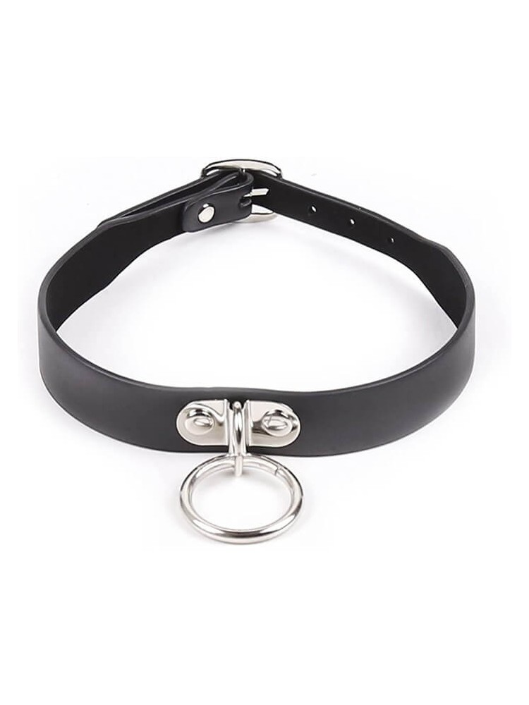 Metallic Ring Choker - nss4055083 Metallic Ring Choker - nss4055083