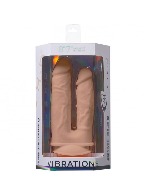 Duo Dildo Vibrating 17.5-19.5cm - nss4030058