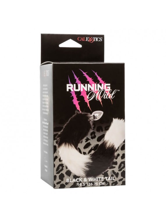 Running Wild Black/White Tail - nss4038096