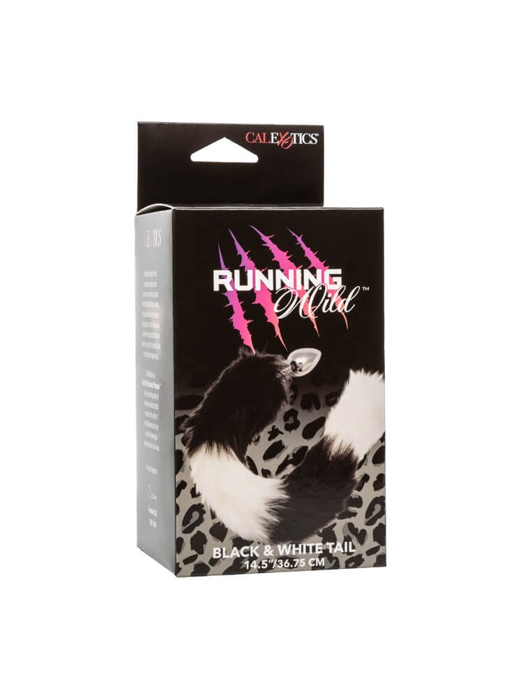 Running Wild Black/White Tail - nss4038096 Running Wild Black/White Tail - nss4038096
