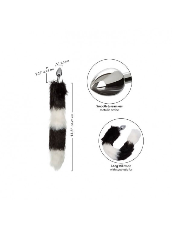 Running Wild Black/White Tail - nss4038096