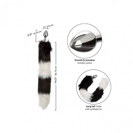 Running Wild Black/White Tail - nss4038096