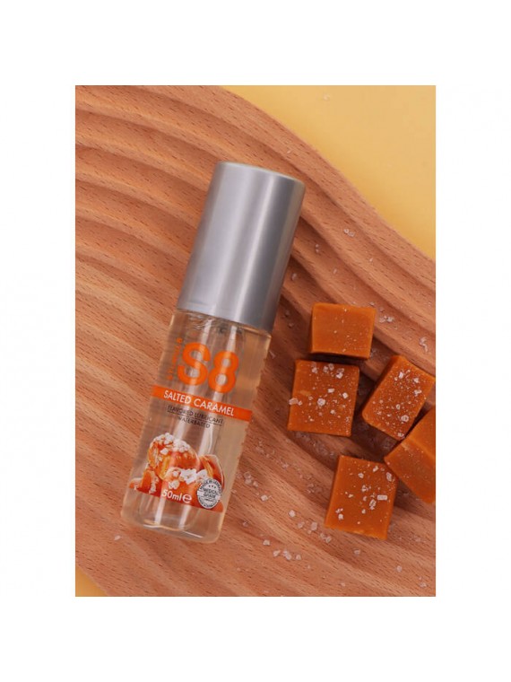 S8 Salted Caramel Flavored Lube 125 ml - nss4093004