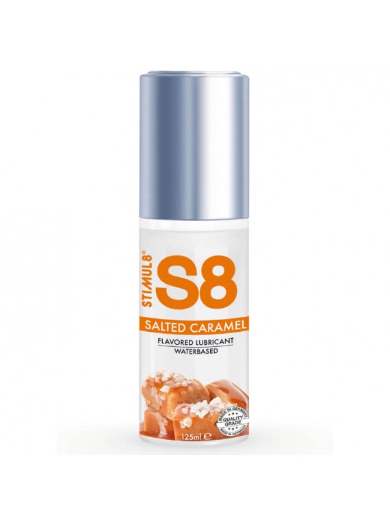 S8 Salted Caramel Flavored Lube 125 ml - nss4093004