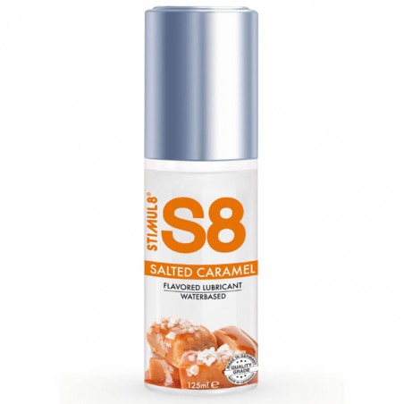 S8 Salted Caramel Flavored Lube 125 ml - nss4093004
