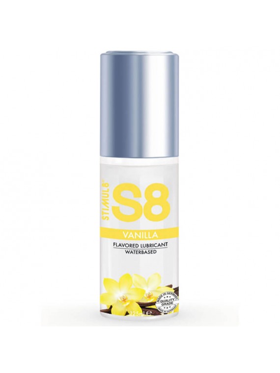 S8 Vanilla Flavored Lube 125 ml - nss4093006