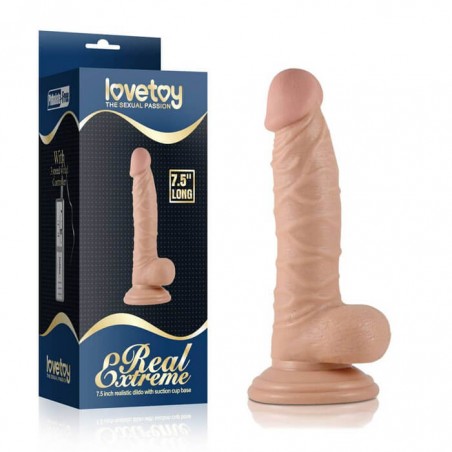 7,5" Real Extreme Dildo - nss4032163