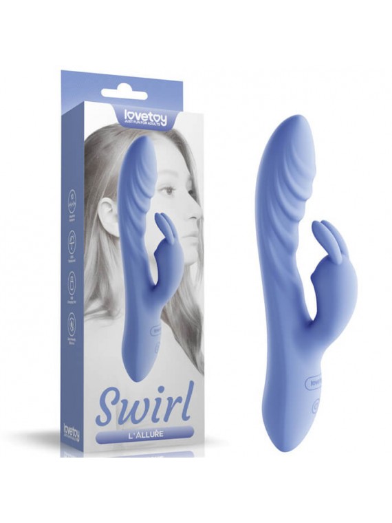L'Allure Swirl Rechargeable Vibrator - nss4031095