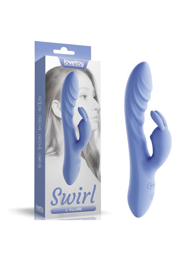 L'Allure Swirl Rechargeable Vibrator - nss4031095