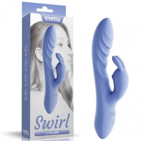 L'Allure Swirl Rechargeable Vibrator - nss4031095