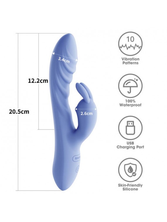 L'Allure Swirl Rechargeable Vibrator - nss4031095