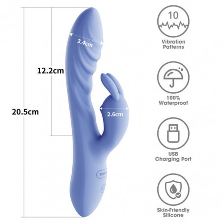 L'Allure Swirl Rechargeable Vibrator - nss4031095