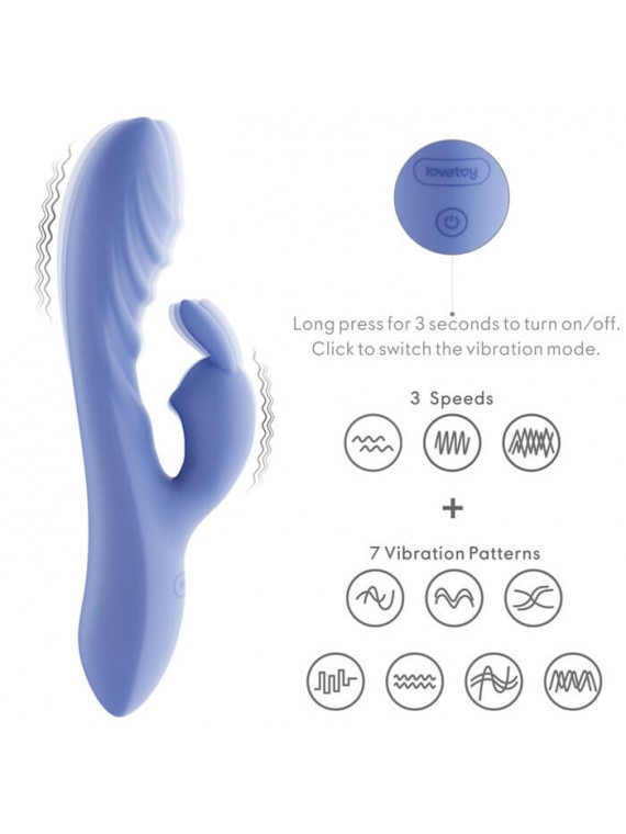 L'Allure Swirl Rechargeable Vibrator - nss4031095