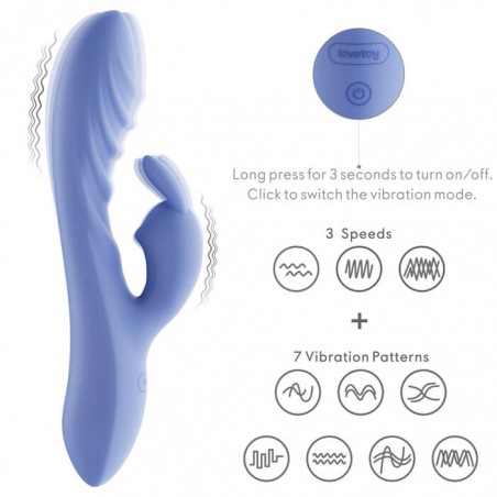 L'Allure Swirl Rechargeable Vibrator - nss4031095