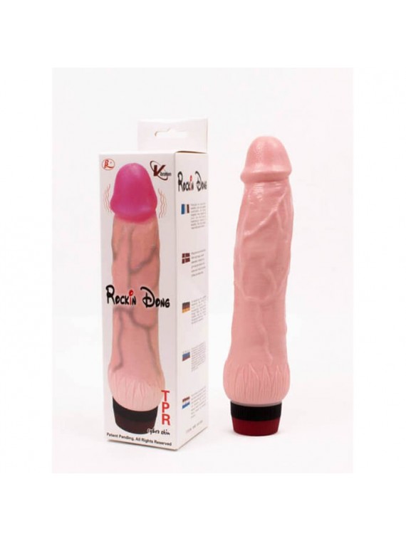 Rockin Dong Vibrator Flesh - nss4032166