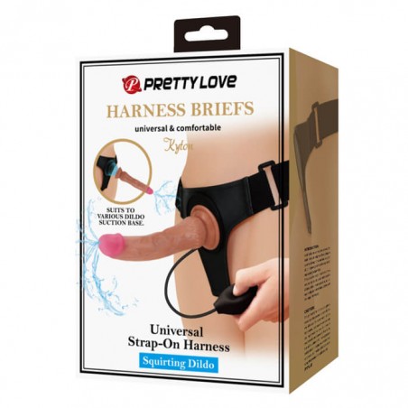 Kyton Harness Briefs with Squirting Dildo - nss4061020