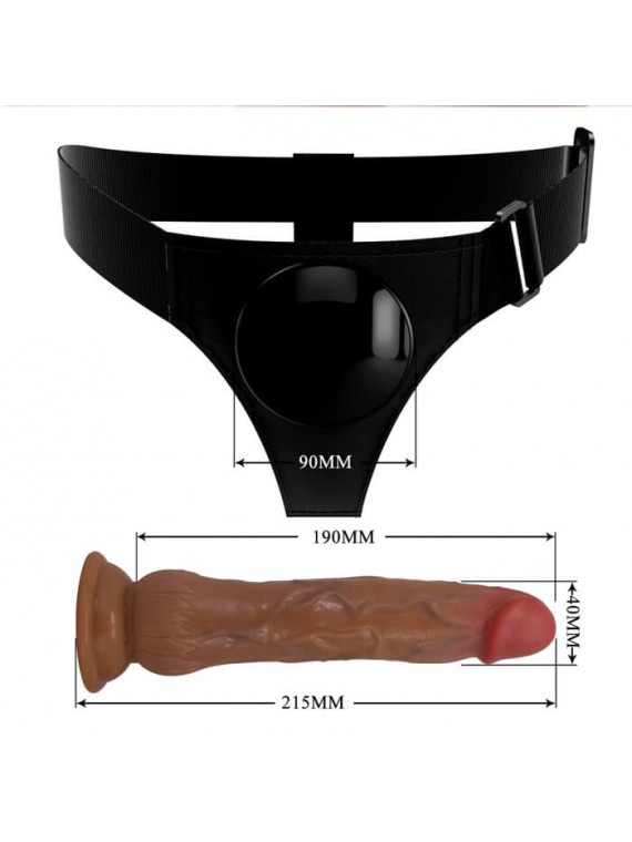 Kyton Harness Briefs with Squirting Dildo - nss4061020