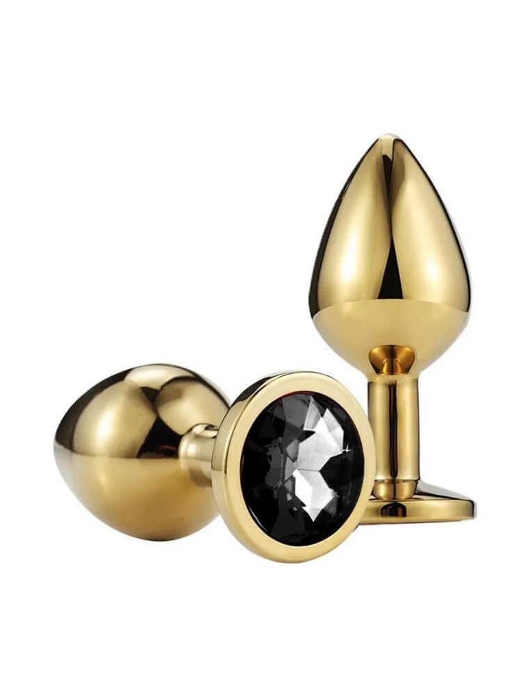 Buttplug Large Gold/Black - nss4038307