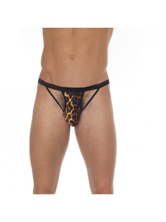 Open thong Leopard Print - nss4021073