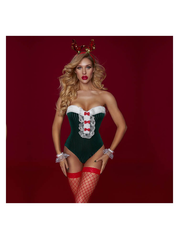 Christmas Girl Green - nss4028036