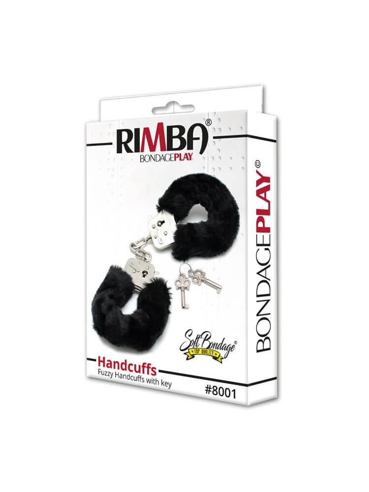 Handcuffs with Black fur - nss4053028