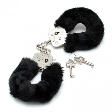 Handcuffs with Black fur - nss4053028