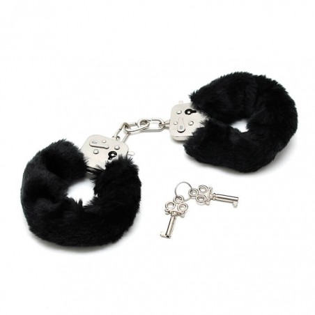 Handcuffs with Black fur - nss4053028