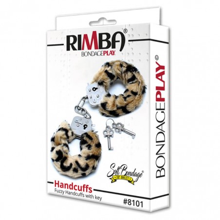 Handcuffs with Leopard fur - nss4053028