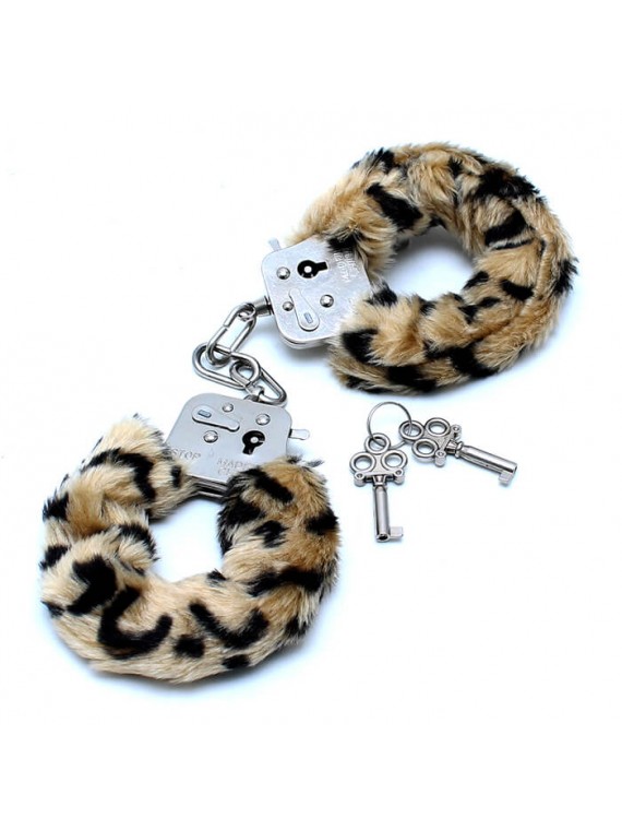 Handcuffs with Leopard fur - nss4053028