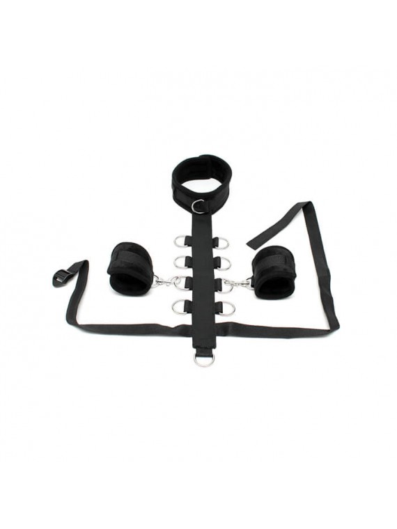 Set Collar with Cuffs Black - nss4057204