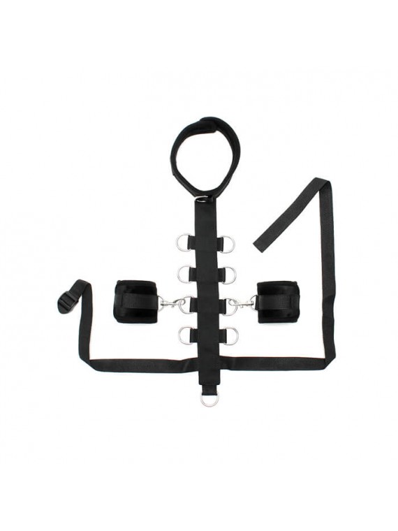 Set Collar with Cuffs Black - nss4057204