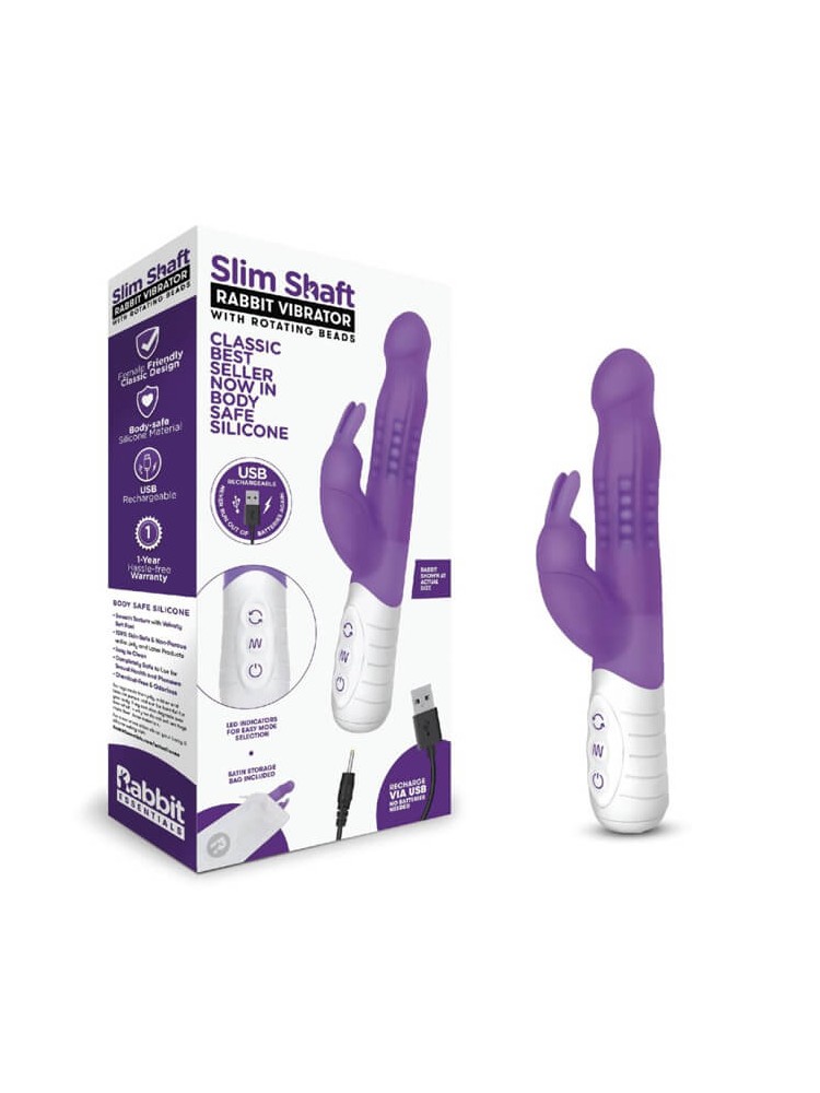 Rechargeable Slim Shaft Rabbit - nss4031100