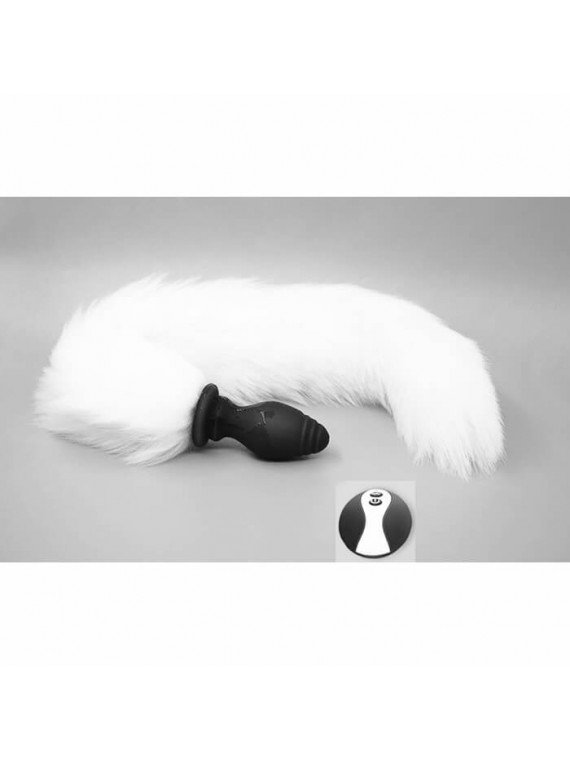 Remote Anal Plug with Tail - nss4038120