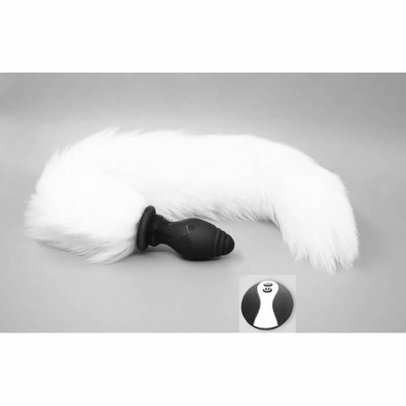 Remote Anal Plug with Tail - nss4038120