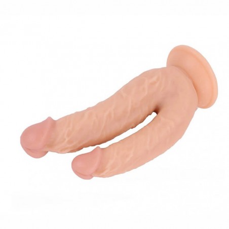 Realistic Double Dildo Natural - nss4030061
