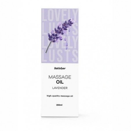 Satisfyer Massage Oil Lavender 250ml - nss4092014