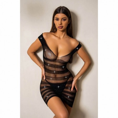 Elastic Mini Dress - nss4016209