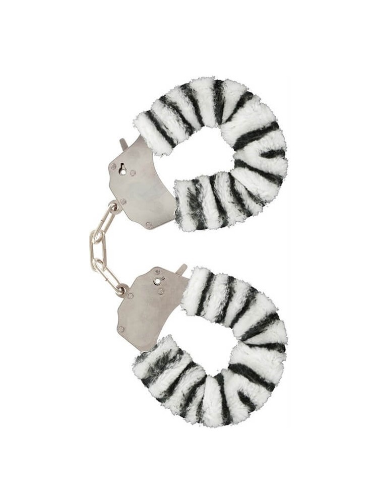 Furry Fun Cuffs Zebra - nss4053030