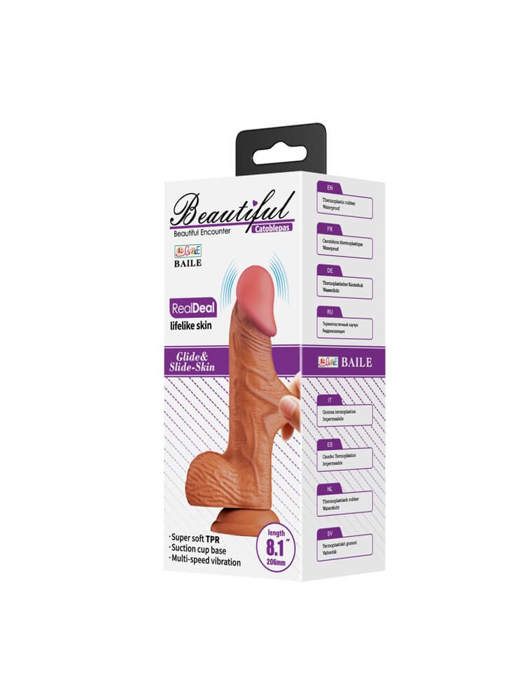 Beautiful Catoblepas Vibrating 8,1" - nss4032178