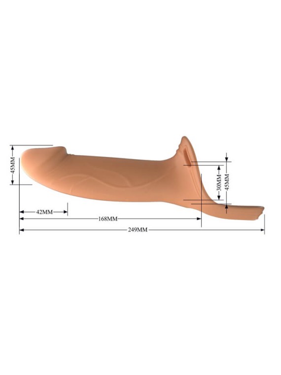 Pretty Love Landon Harness Briefs Flesh - nss4061023