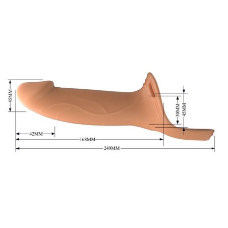 Pretty Love Landon Harness Briefs Flesh - nss4061023