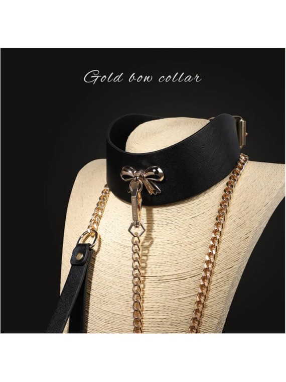 Beautiful Bow Collar and Leash - nss4055089