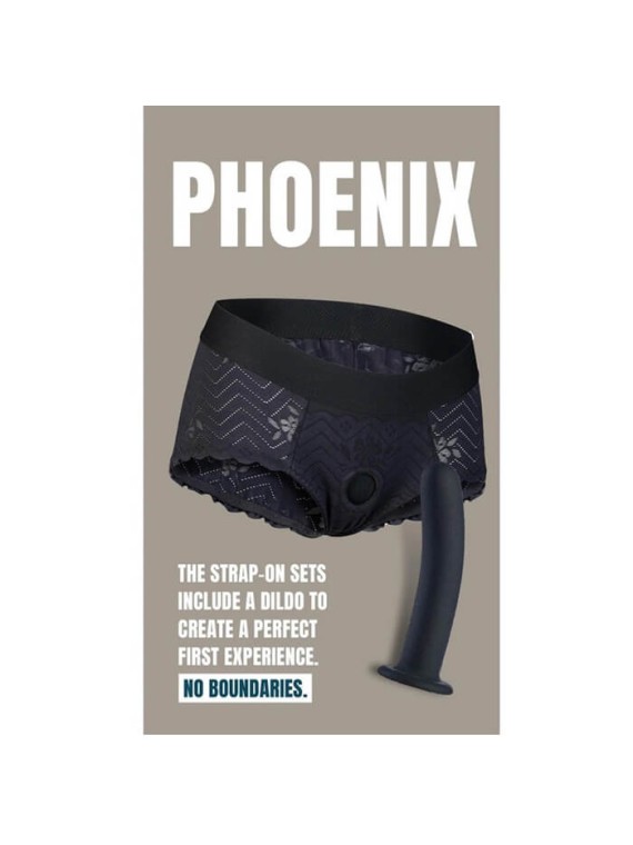 Phoenix Strap-on Hipster with Dildo Size M - nss4060073