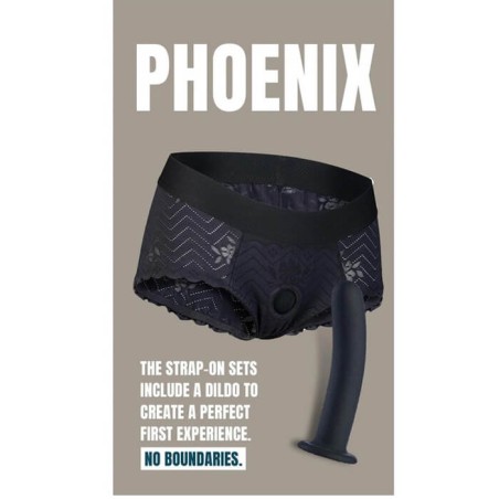 Phoenix Strap-on Hipster with Dildo Size M - nss4060073